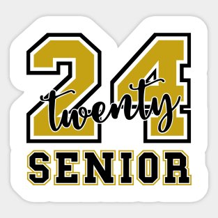 twenty 24 senior Sticker